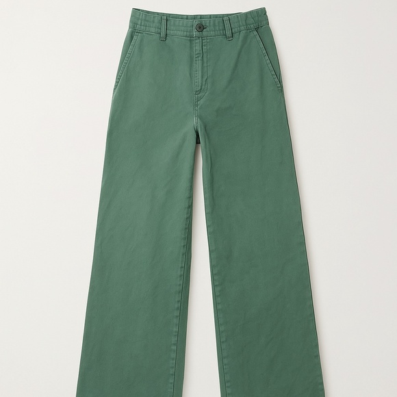 YFB Olive green green linen blend jogger pants - Picture 1 of 4